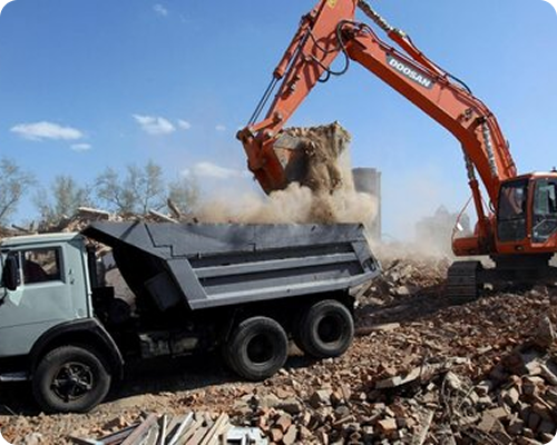 Снос сложного аварийного строения